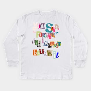 I miss you, im sorry Kids Long Sleeve T-Shirt